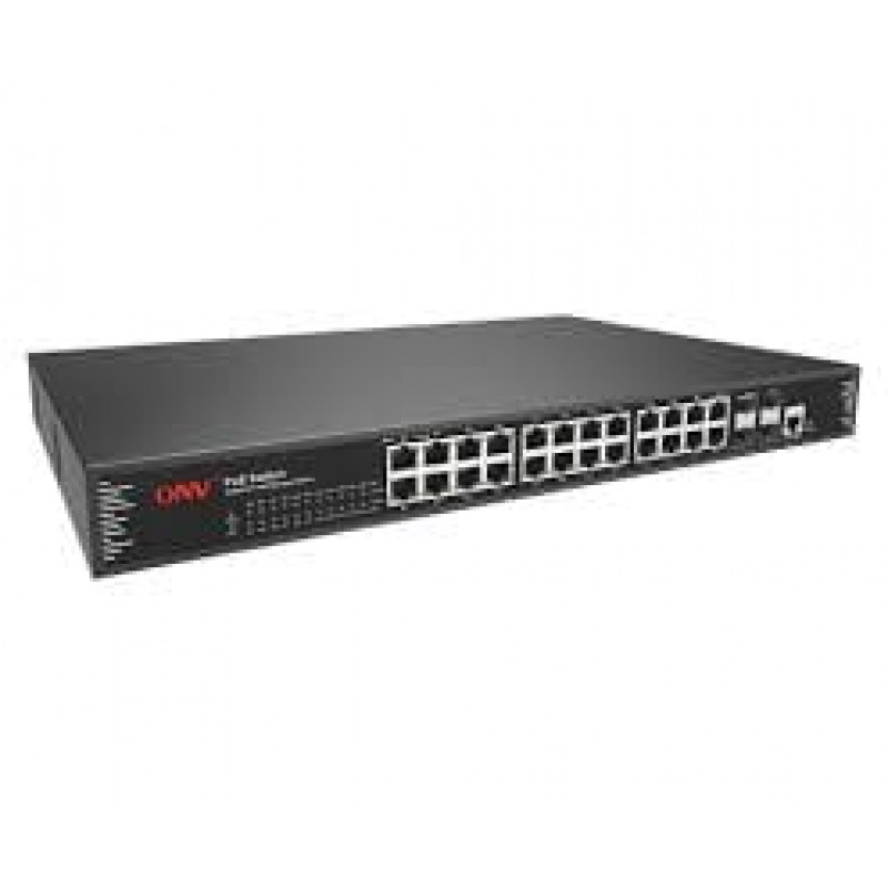 POE SWITCH L2+ MANAGED ONV-POE33026PFM 24*1GBPS+2*SFP