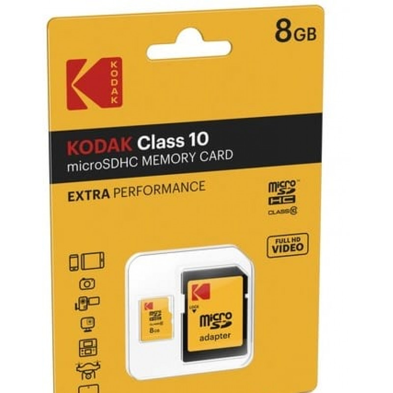 Memory card MICRO SD KODAK 8GB