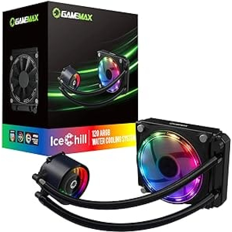 WATER COOLING SYSTEM FOR CPU GAMEMAX ICECHILL 120ARGB LGA