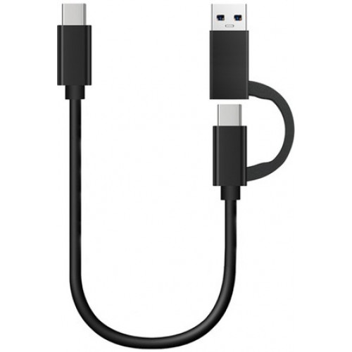 Кабель USB3.0 + USB-C MALE на USB-C 0.5M HAYSENSER 0010