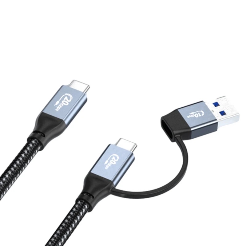 Кабель USB3.0 + USB-C MALE на USB-C 1.5M HAYSENSER 1134