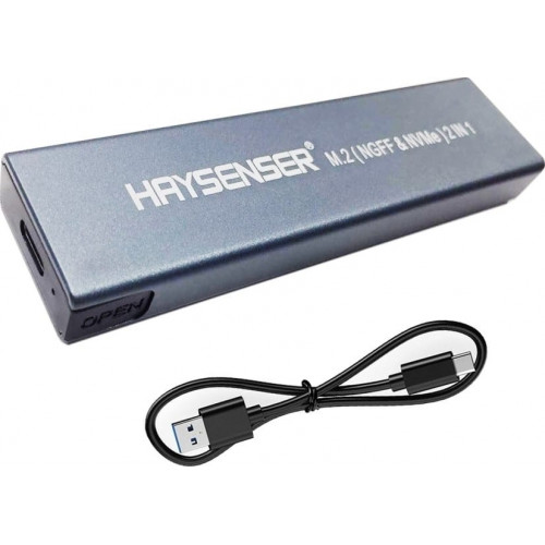 Korpus M.2 NVME HAYSENSER USB 3.1