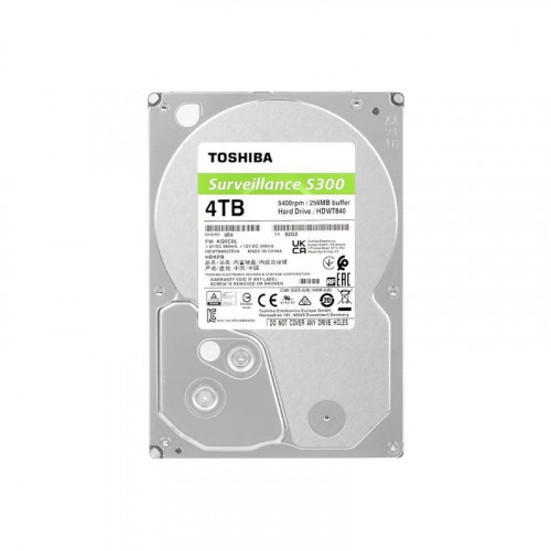 Внутренние жесткие диски TOSHIBA 4TB SATA 5400/6GB/256MB S300 HDWT840