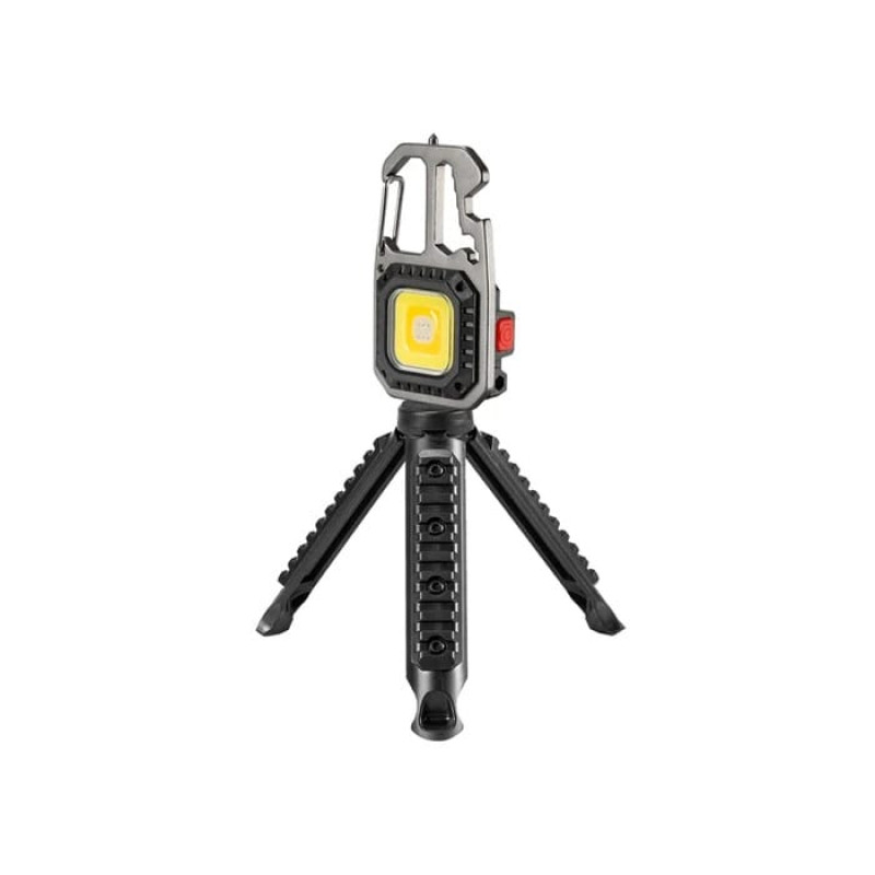 COB RECHARGEABLE KEYCHAIN LIGHT STAND W5138