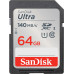 Карта память SD SANDISK ULTRA 64GB SDXC 140MB/S