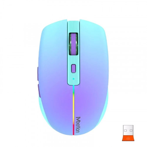 WIRELESS BLUETOOTH MOUSE MEETION MT-BTM002 PURPLE