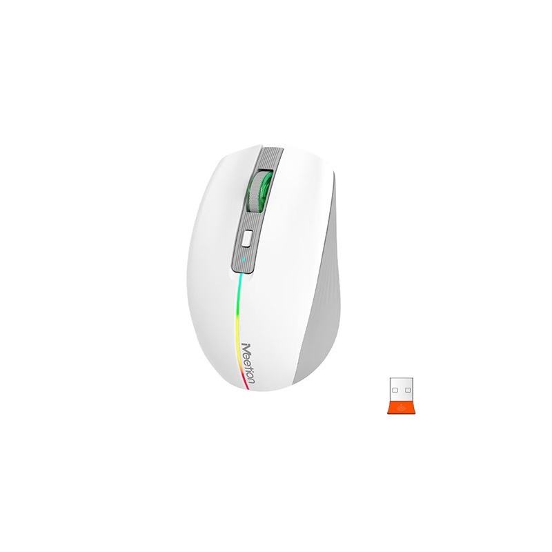 WIRELESS BLUETOOTH MOUSE MEETION MT-BTM002 WHITE