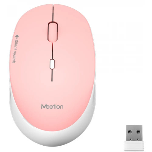 WIRELESS MOUSE MEETION R570 PINK