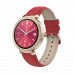 SMARTWATCH PORODO BELLE LADY ROSE GOLD + RED STRAP