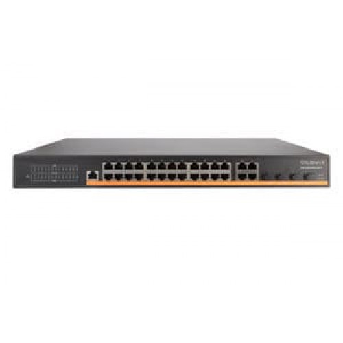 SWITCH SOLIDWAY SW-GS2600-28F L2+ 24*1Gbps POE+4*SFP Port