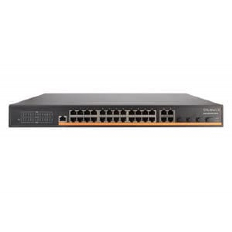 SWITCH SOLIDWAY SW-GS2600-28F L2+ 24*1Gbps POE+4*SFP Port