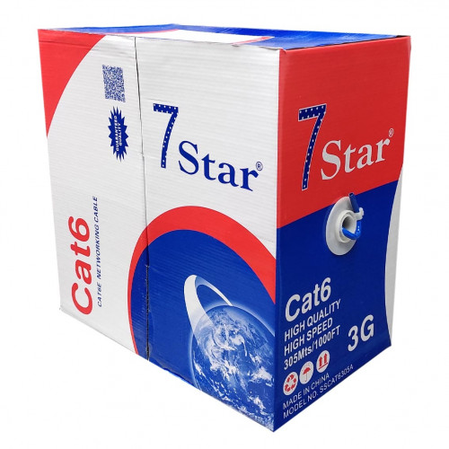 FTP CABLE CAT6 305M 7-STAR