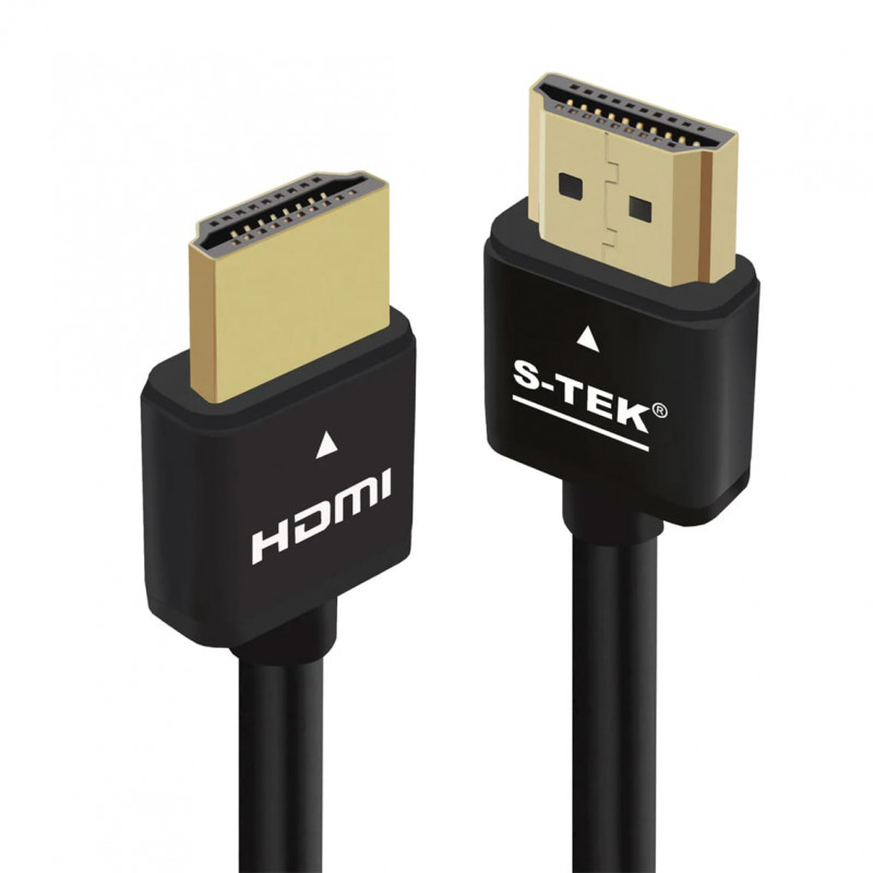 UHDMI 4K Кабель M/M 2M S-TEK SLIM