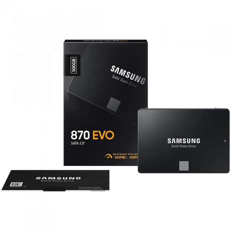 Твердотельные накопители SAMSUNG 500GB 870 EVO