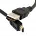 Kabel USB 2.0 MALE-dan  MINI 5PIN S-TEK 3M