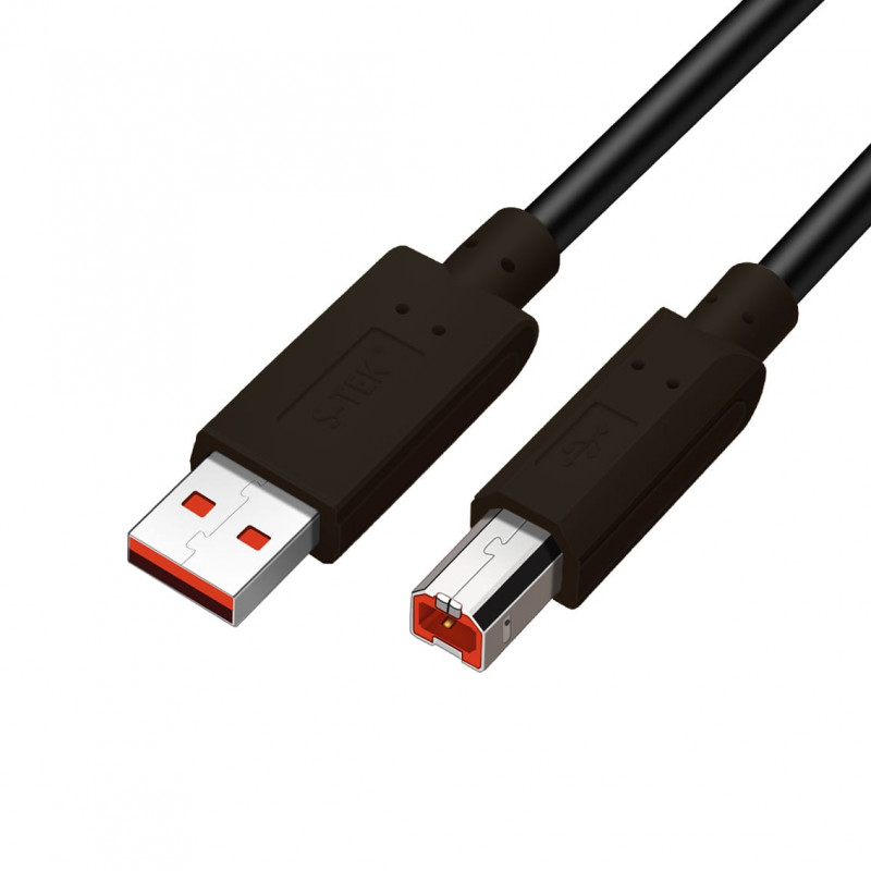 USB 2.0 Кабель принтера S-TEK 10M