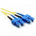 F/O PATCH CORD SINGLE MODE, DUPLEX SC/SC 10M